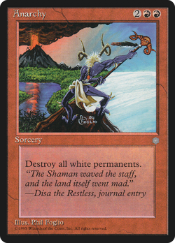 Anarchy x (4) MTG - Ice Age - EX/NM - U170 - 4RCards - Image 1