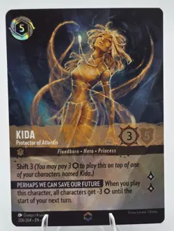 Kida - Protector of Atlantis Enchanted 206/204 Into the Inklands Disney Lorcana - Image 1