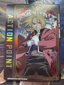 Fullmetal Alchemist Edward Elric Action Point Foil - UEPR /FMA-AP01- Union Arena - Image 1
