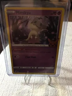 Pokemon TCG Mimikyu Halloween Trick Or Trade Stamped Card 081/189 Holo - Image 1