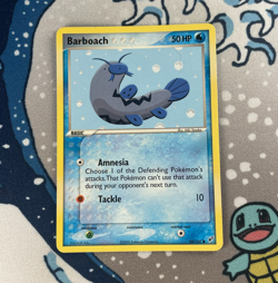Barboach 54/107 Non Holo EX Deoxys Set Pokemon Card 2005 NM - Image 1