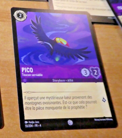 LORCANA TRADING CARD GAME DISNEY CHAPITRE 4 CARTE PICO 55/204 FR NM - Image 1