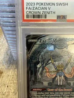 Zacian v Crown Zenith: Galarian Gallery Ultra Rare Card GG48/GG70 PSA 10 - Image 4