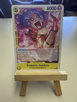 ONE PIECE Card Game: Emporio.Ivankov Character Card- *OP10-102* Royal Blood - Image 1
