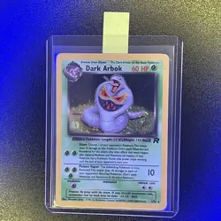 🔥2/82 Dark Arbok 🔥Pokemon Card Team Rocket Holo Rare Vintage WOTC TCG - Image 1