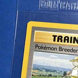 1999 Pokemon Base Set Unlimited Pokemon Breeder 76/102 LP Card - Image 2