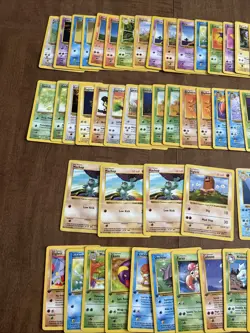 Pokemon Bulk Wotc 51 Card Vintage Lot 1st Edition Rare Shadowless - Image 3