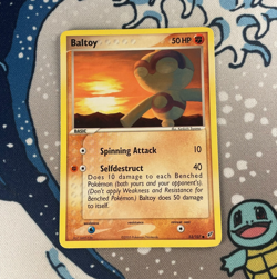 Baltoy 53/107 Non Holo EX Deoxys Set Pokemon Card 2005 NM - Image 1