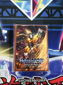 Digimon Card Game Wargreymon Sleeves Asia Exclusive 60ct - Image 1