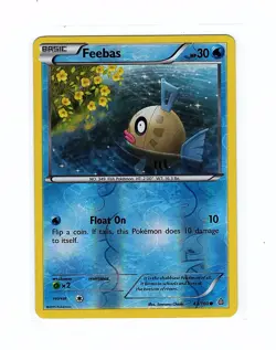 Feebas 43/160 XY - Primal Clash Reverse Holo - Pokemon Card LP - Image 1