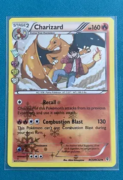 Charizard RC5/RC32 Generations: Radiant Collection Uncommon Holo Pokemon Card NM - Image 4