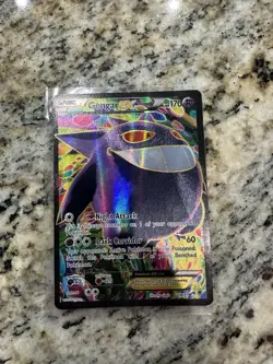 Pokemon TCG XY Phantom Forces Gengar EX Full Art Ultra Rare Card 114/119 - Image 1