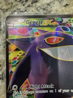 Pokemon TCG XY Phantom Forces Gengar EX Full Art Ultra Rare Card 114/119 - Image 2