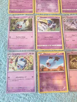 WOOBAT & SWOOBAT BUNDLE OF POKEMON CARDS - Image 4