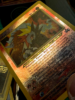 Entei WoTC Promo #34 (2023) Promo Holo MP Pokemon Card - Image 4