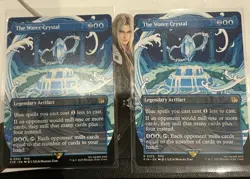 The Water Crystal (x2 Cards) Final Fantasy Non-Foil Borderless MTG 0333 - Image 1