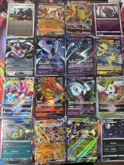 Pokemon 16 Card Lot nm V Max Mega Amazing Ex HOLO Rare Hits Only R5 - Image 1