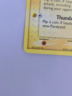 Pokemon Card - Pikachu 10th Anniversary Black Star Promo 012 Stamped - Image 2