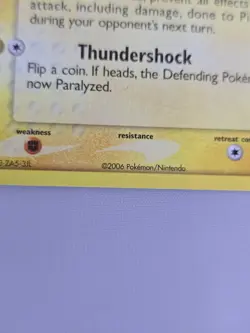 Pokemon Card - Pikachu 10th Anniversary Black Star Promo 012 Stamped - Image 3