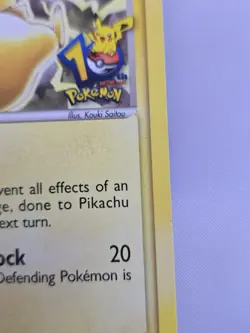 Pokemon Card - Pikachu 10th Anniversary Black Star Promo 012 Stamped - Image 5