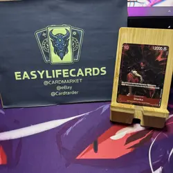 OP09-004 Shanks SR Alt Art Emperors in the New World One Piece TCG English Card - Image 1