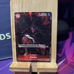 OP09-004 Shanks SR Alt Art Emperors in the New World One Piece TCG English Card - Image 2