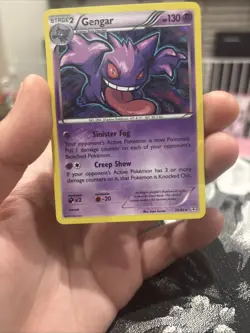 👻 Gengar 60/162 Cosmos Holo Rare – Breakthrough Pokemon Cards TCG – LP - Image 1