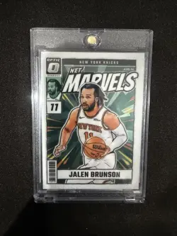 Panini 2024-25 Donruss Optic Net Marvels Jalen Brunson #22 Knicks NBA - Image 1
