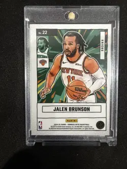 Panini 2024-25 Donruss Optic Net Marvels Jalen Brunson #22 Knicks NBA - Image 2