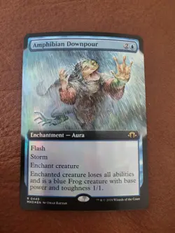 Amphibian Downpour *FOIL Extended Art* [MH3] Modern Horizons 3 - Image 1