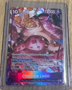 Charlotte Linlin OP11-073 Parallel R A Fist of Divine Speed One Piece Card JP NM - Image 1