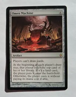 Magic MTG - Omen Machine - New Phyrexia - NM - Image 1
