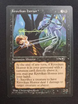 Krovikan Horror - Alliances *NM* Near Mint MTG - Image 1