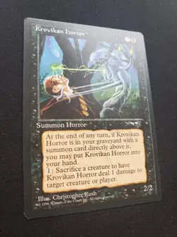 Krovikan Horror - Alliances *NM* Near Mint MTG - Image 3