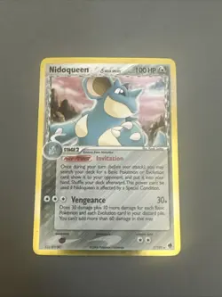 2006 Pokemon Nidoqueen Delta Species 7/101 Dragon Frontiers Holo LP - Image 1