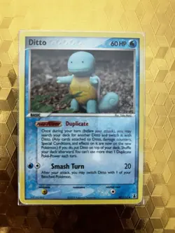 Pokemon TCG Ditto EX Delta Species 40/113 Squirtle - Image 1