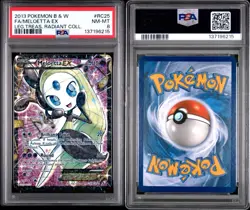 2013 Pokemon Meloetta EX RC25/RC25 Legendary Treasures: Radiant Collection PSA 8 - Image 3