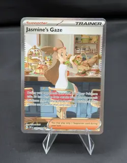 Pokemon tcg Surging Sparks Jasmine's Gaze SV08 Special Illus.Rare Holo 245/191 - Image 1