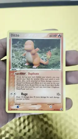 Pokemon Card Ditto (Charmander) Delta Species, Regular Card 37/113 - Image 2