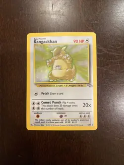 Kangaskhan 05/64 Jungle Holo Pokemon Card Rare - Image 1