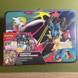 Pokemon Mega Evolution 2025 Fall Lunch Box Tin🔥 6 Pack + Much Much More! - Image 1