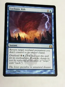 1x Cyclonic Rift NM-Mint, English Return To Ravnica MTG Magic - Image 1