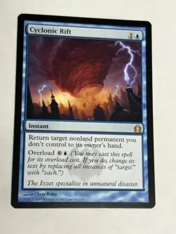 1x Cyclonic Rift NM-Mint, English Return To Ravnica MTG Magic - Image 2