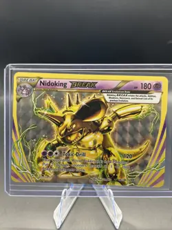 2016 Pokemon TCG XY Evolutions Nidoking Break 46/108 Holo - Image 1