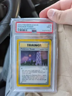 Promo Pokemon Tower PSA 9 Black Star Promo #42 Pokemon - Image 2