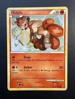 2011 Pokemon Call of Legends 75 Vulpix - Image 1
