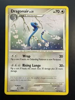2008 Pokemon Dragonair 52/146 Legends Awakened Regular - Image 1