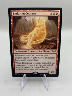 Enduring Courage - Duskmourn 0133 - NM - MTG Magic - Image 1