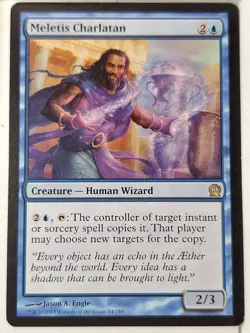Meletis Charlatan - Theros - Magic the Gathering MTG Nice! - Image 1