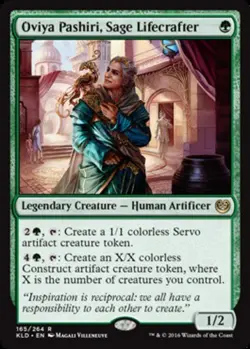 1x Oviya Pashiri, Sage Lifecrafter MTG Kaladesh NM Magic Regular - Image 1